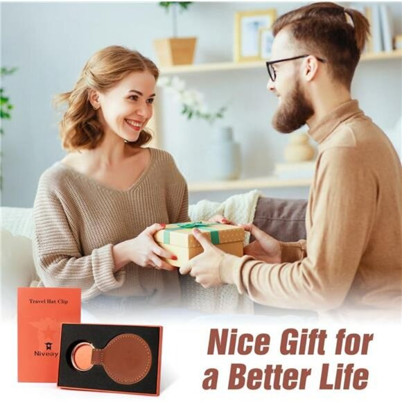 Magnetic Leather Hat Clip Holder Travel Accessory for Bags Purses Backpacks - Picture 6 of 7